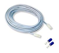 GOLDMAN SERVICE | Resistencia Silicona Cable Calefactor Flexible | 1 Metros 30 Vatios | Semilleros, Acuario, Terrario Reptiles, Incubadora, Humedades, Frigoríficos, Cerveza