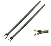 GOLDMAN SERVICE| Set de 2 Resistencia Pinza Monoblock para Termo Eléctrico | Largo 410 mm | Potencia: 1200 Vátios