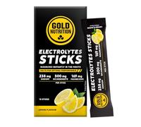 GOLDNUTRITION ELECTROLYTES | SABOR FRUTOS SILVESTRES | 10 STICKS | Repón el sudor perdido con electrolitos