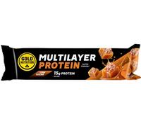 GoldNutrition Multilayer Bar Low Sugar Caramelo Negro Salado 50 gr