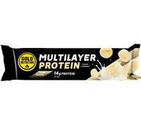 GoldNutrition Multilayer Bar Low Sugar Plátano y Yogurt 50 gr