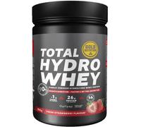 GOLDNUTRITION | TOTAL HYDRO WHEY 900 G | OPTIPEP 90® (Hidrolizado de aislado de proteína de suero de la leche) (FRESA)