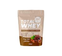 Goldnutrition Total Whey Proteina 260g, Chocolate con Avellanas, Aumenta y Conserva Músculos