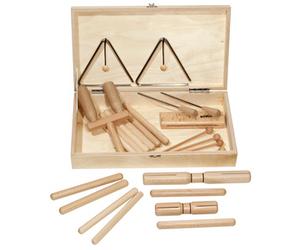 Goldon Percussion Set 1 in Wood Box