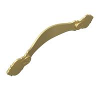 Goldonion Manija de Aleación de Zinc Oro Brillante 923 Piezas para Mueble | Acabado brillante, diseño de arco ergonómico, montaje en pared, kit incluido, uso cocina y baño