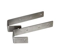 GoldPaddy Ganchos de escalera para litera, soportes de gancho resistentes para herramientas de decoración de cama, ancho interior de 1.6 a 2.3 pulgadas x 6.3 pulgadas de largo, paquete de 2