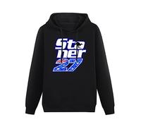 GOLDROAST Casey Stoner Hoody Unisex Ptinted Hoodies Long Sleeve Men's Hooded with Pocket Black S