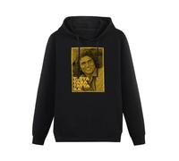 GOLDROAST Charles Ingalls Little House On The Prairie Hoody Unisex Long Sleeve Hooded with Pocket Black XXL