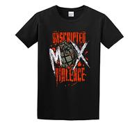 GOLDROAST Jon Moxley MOX Unscripted Violence Unisex 100% Cotton Short-Sleeve T-Shirts Black XXXL