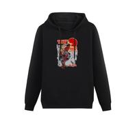GOLDROAST Monkey Magic Fantasy TV Show Martial Arts 70S 80S Hoody Unisex Long Sleeve Hooded with Pocket Black XL