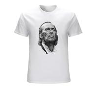 GOLDROAST Paco De Lucia Guitarist Guitar Al Musictarrega Flamenco Music Crew Neck Unisex Short Sleeve T-Shirt White S