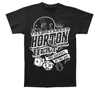 GOLDROAST Reverend Horton Heat Baddest - Camiseta unisex de manga corta para hombre, cuello redondo, color negro, Negro, 3XL