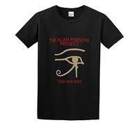 GOLDROAST The Alan Parsons Project Unisex 100% Cotton Short-Sleeve T-Shirts Black XL