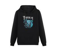 GOLDROAST Trivium Mechanical Orb Hoody Unisex Ptinted Hoodies Long Sleeve Men's Hooded with Pocket Black XXXL