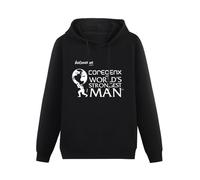 GOLDROAST Worlds Strongest Man 2017 Replica Hoody Unisex Ptinted Hoodies Long Sleeve Men's Hooded with Pocket Black XL