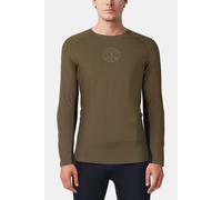 Gold's Gym Greg - Men's Fitted Compression Longsleeve Olive Talla: XXL | Ropa Deportiva Outlet | Hombre | Verde