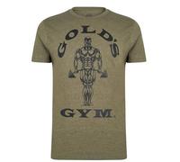 Golds Gym Muscle Joe T-shirt, Camiseta Manga Corta Hombre, Verde (camuflaje), S
