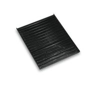©GoldSax Alfombra para lavar oro de goma, 25 x 20 cm, negra, resistente, alfombra para oro, recortable, alfombra para canaleta oro, construya usted mismo su canaleta para lavar oro.