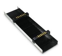 GoldSax Ranger también conocido como "Modelo 3", 100 cm de largo y 25 cm de ancho, lavadora de oro para cantidades máximas de oro, caja de lavado de oro Gold Sluice