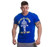 Goldsgym Muscle Joe T-Shirt - Camiseta de manca corta, color azul, talla S