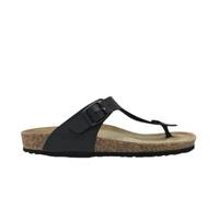 Goldstar GS230 Sandalias Chanclas Negro, Suela de Corcho, Hebilla Ajustable, Plantilla Suave, Estilo Casual, Negro , 41 EU