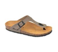 GoldStar GS9930, Chanclas para hombre con plantilla anatómica con planta XXL, Startek Taupe, 45 EU