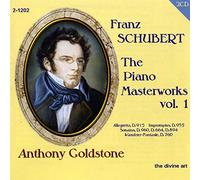 Goldstone Anthony - SCHUBERT:PNO MWKS VOL 1