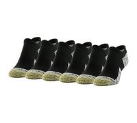 GOLDTOE Calcetines XS Rebound So Low para mujer, 6 pares, Negro -, M