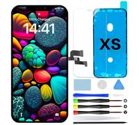 GOLDWANGWANG Pantalla para iPhone XS Reemplazo, 5,8 Pulgadas LCD Display 3D Táctil Digitalizador con Herramienta de Reparación y Protector de Pantalla