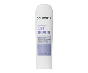 Goldwell Bálsamo antifrizante Dualsenses Just Smooth, 200 ml | Acondicionador antifrizante complejo Smooth Taming, deja el cabello liso y sin siciplina