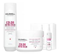 Goldwell Champù 250ml Mascara 200ml Suero 12x18 cabellos teñido y grueso