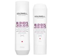 Goldwell Dualsenses Blondes & Highlights Set (Shampoo 250ml + Conditioner 200ml)