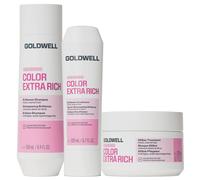 Goldwell Dualsenses Color Extra Rich Set (Shampoo 250ml + Conditioner 200ml + Treatment 200ml)