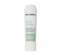 Goldwell Dualsenses Curls and Waves Definent acondicionador, 200 ml | Desenredante y definador de rizos, reduce el encrespamiento, vegano sin silicona, para cabello natural y teñido