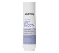 Goldwell Dualsenses Just Smooth - Champú antiencrespamiento (250 ml) | Champú con aceite de nuez kukui, peinado instantáneo, reduce y controla el encrespamiento
