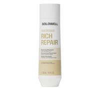 Goldwell Dualsenses Rich Repair Champú 250 ml para cabello dañado | Champú regenerador con IntraLipid, regenera la superficie del cabello, brillo natural