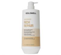 Goldwell Dualsenses Rich Repair - Champú reestructurante, 1 litro | Fórmula reestructurante, IntraLipid Technology repara desde el interior, para cabello grueso, seco o dañado