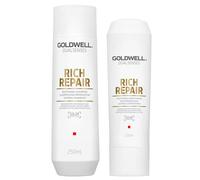 Goldwell Dualsenses Rich Repair Restoring Set (Shampoo 250ml + Conditioner 200ml)