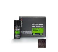 Goldwell Men ReShade Grey Blending Power Shot 5CA Cool Ash Light Brown, paquete de 4 x 20 ml