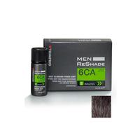 Goldwell Men ReShade Grey Blending Power Shot 6CA Rubio oscuro ceniza frío, paquete de 4 x 20 ml
