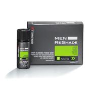 Goldwell Men ReShade Grey Blending Power Shot 5CA Cool Ash Light Brown, paquete de 4 x 20 ml