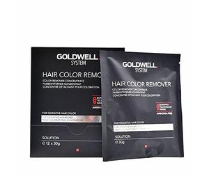 Goldwell, System Color Remover - Tinte para el cabello, 12 x 30 g