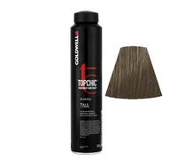 Goldwell Topchic Permanent Hair Color Naturals 7NA Rubio ceniza natural medio, lata de depósito 250 ml