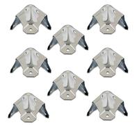 goldwood Juego de 8 Esquinas de protección Acero Altavoz Esquinas níquel (gc-303 N-8)