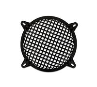 goldwood Rejilla de Subwoofer Waffle de Acero y Hardware 8 "Altavoz Woofer Parrilla Negro (swg-8 C)