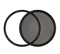 Goldwood Snap On - Rejilla de subwoofer de 10 Pulgadas, Altavoz de Malla de Acero, Color Negro (SGM10)