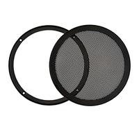 Goldwood Snap On - Rejilla de subwoofer de 8 Pulgadas, Altavoz de Malla de acero, Color Negro (SGM8)