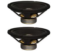 Goldwood Sound, Inc. Stage Subwoofer, OEM 10 "Woofers 220 W cada 8 ohm Repuesto 2 Altavoces Set (GW-210/8-2)