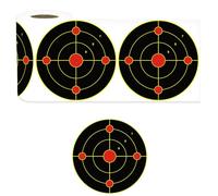 Goles Splter Burst Range, Salpicaduras - Goles 6 Pulgadas - 100 Hojas Autoadhesivo | 6 Pulgadas Salpicaduras Grietas Amarillo Fluorescente Brillante para Interior