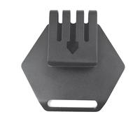 Golf Bag Clip - 4.02x3.86in Magnetic Landing Pad, Manganese Steel, Flexible, Easy-To-Use | Quick-Fix Golf Bag Holder for Men Women Beginners Improve Accuracy Practice Outdoor Driving Range Use